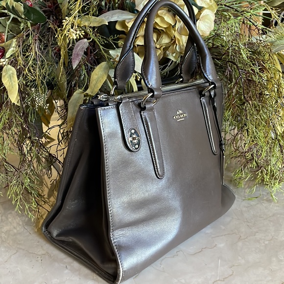 Coach Crosby Smooth Leather Mink Bag brown - Picture 2 of 12